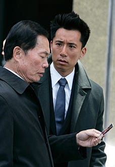 Heroes - "Four Months Later" - George Takei as "Kaito Nakamura", James Kyson Lee as "Ando Masahashi"