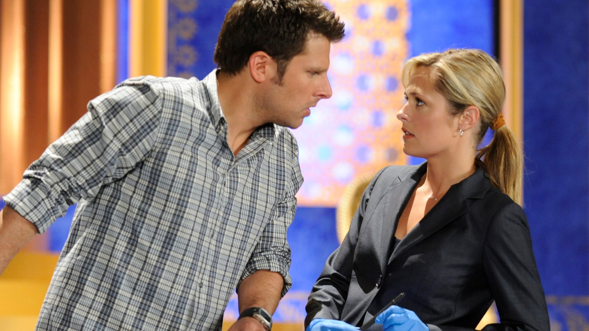 James Roday and Maggie Lawson, Psych