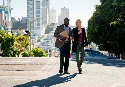 Murder in the First - Season 1 - "Pilot" - Taye Diggs and Kathleen Robertson