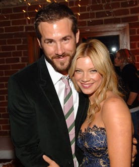Ryan Reynolds and Amy Smart - "Just Friends" premiere after party, November 14, 2005