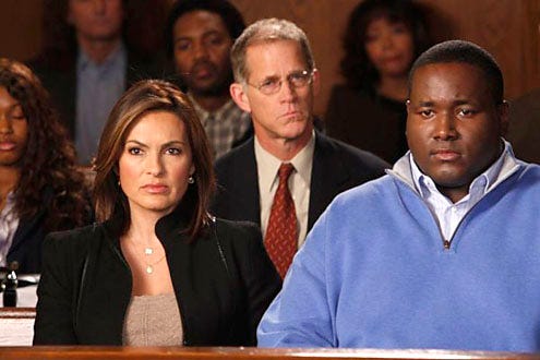 Law & Order: Special Victims Unit - Season 11 - "Disabled" - Mariska Hargitay and Quinton Aaron