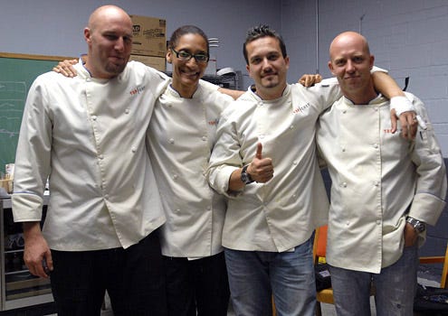Top Chef - Season 5 -  "Finale Part 1" - Hosea, Carla, Fabio and Stefan