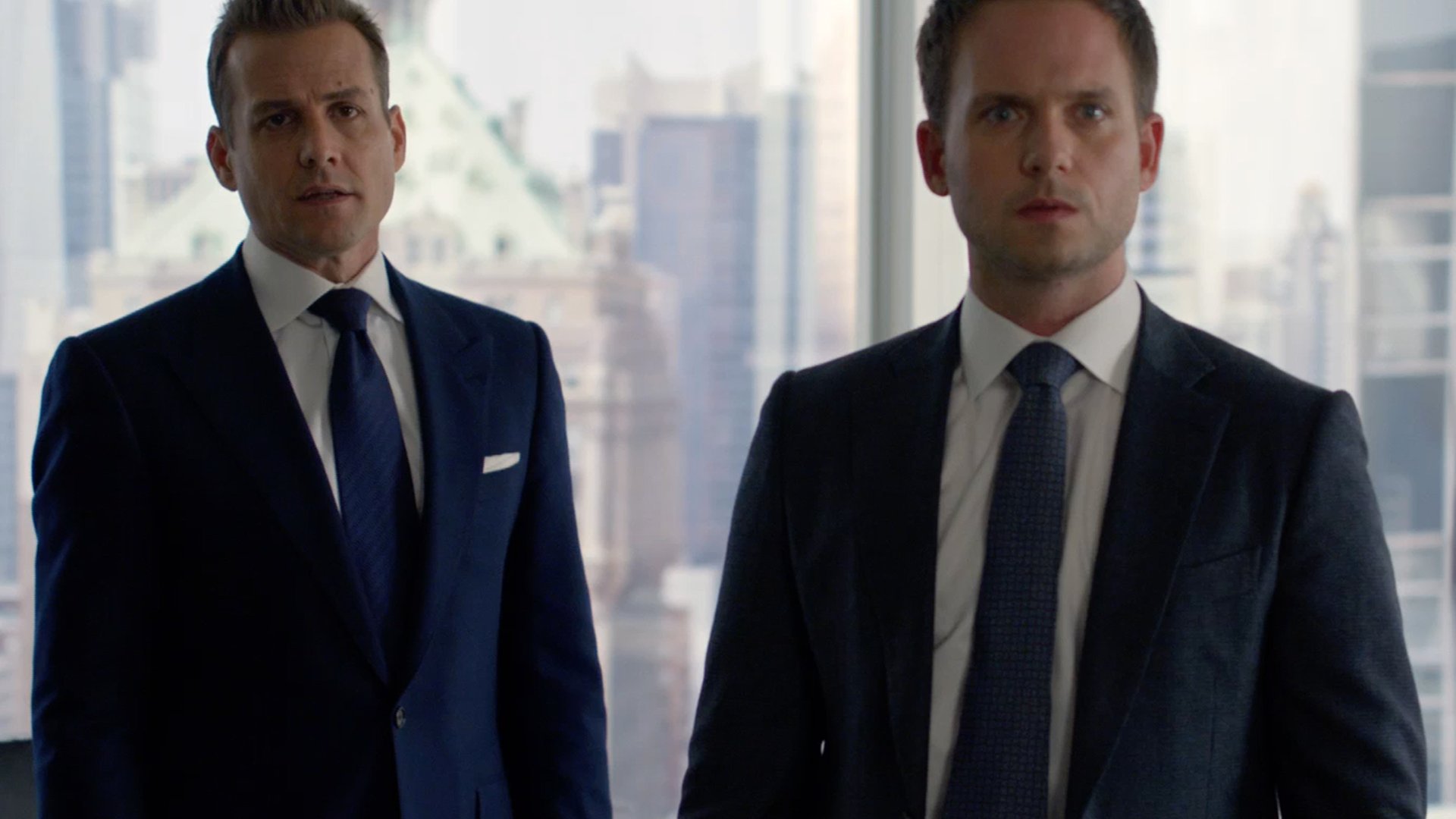 Gabriel Macht and Patrick J. Adams, Suits