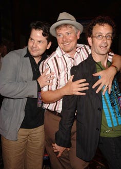 Bruce McCulloch, Dave Foley and Kevin McDonald - "Sky High" premiere after party, July  2005
