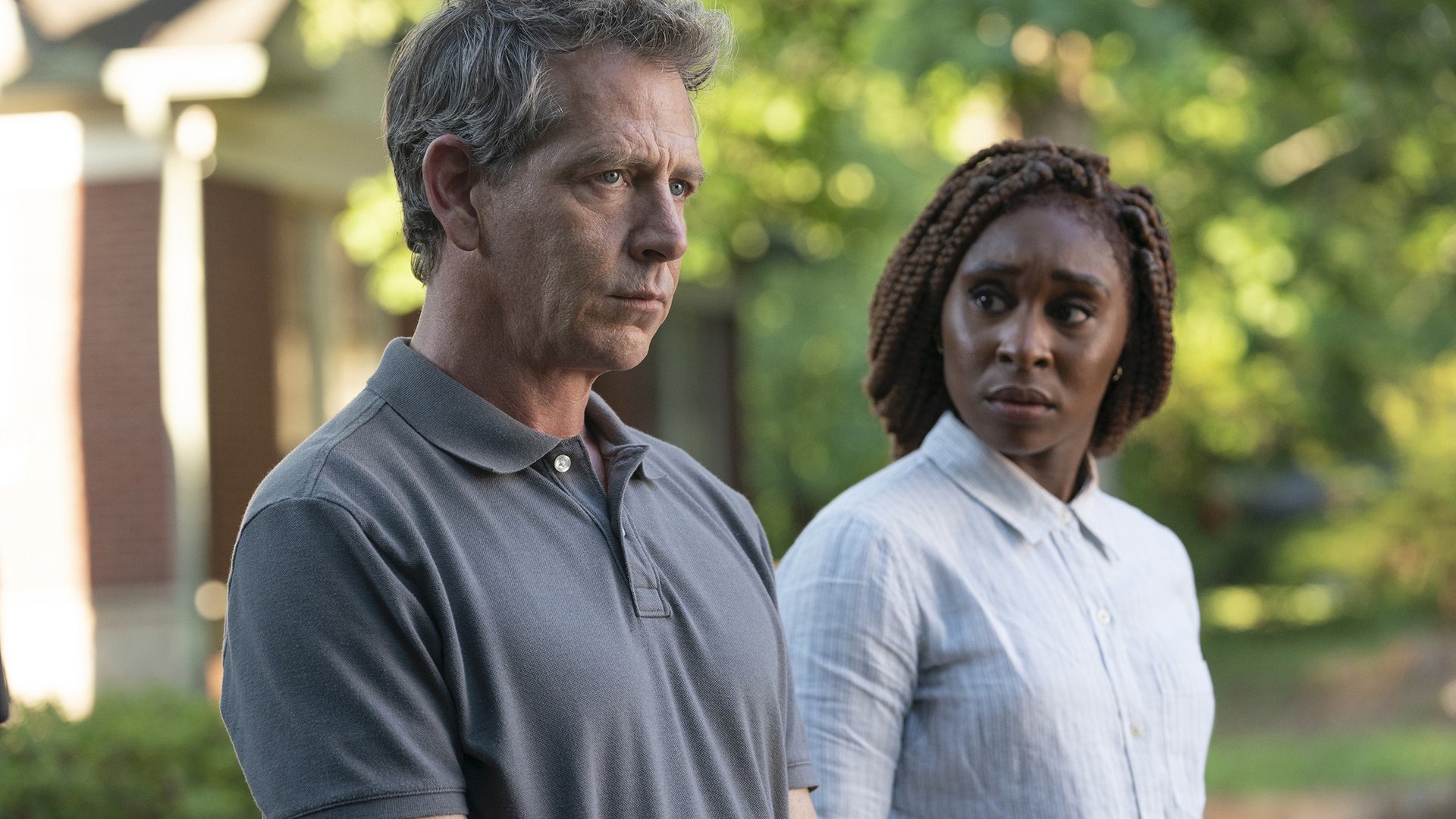 Ben Mendelsohn and Cynthia Erivo, The Outsider