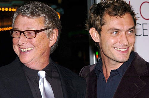Mike Nichols, director and Jude Law - "Closer" Los Angeles premiere, November 22, 2004