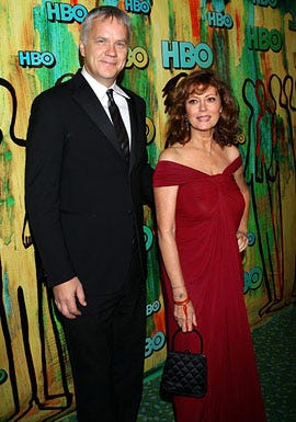 Tim Robbins and Susan Sarandon - HBO's Post Award Reception after the 60th Primetime Emmy Awards, September 21, 2008