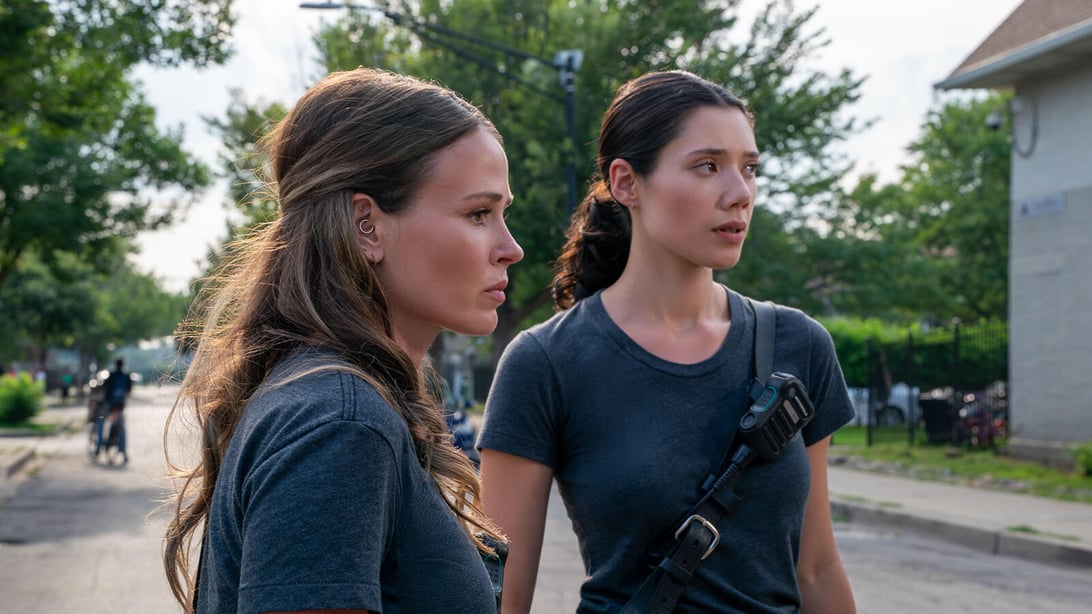 Jocelyn Hudon and Hanako Greensmith, Chicago Fire