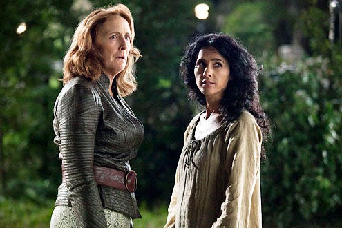 True Blood - Season 4 - "And When I Die" - Fiona Shaw and Paola Turbay
