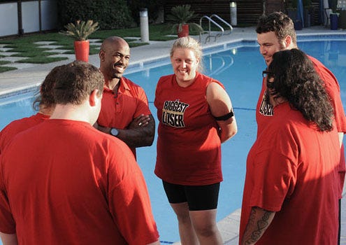 The Biggest Loser - Season 12 - Dolvett Quince, Jessica Limperet and Patrick Hickerson