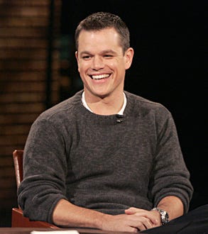 Inside the Actors Studio - Guest, Matt Damon (air date 1/2/2007)