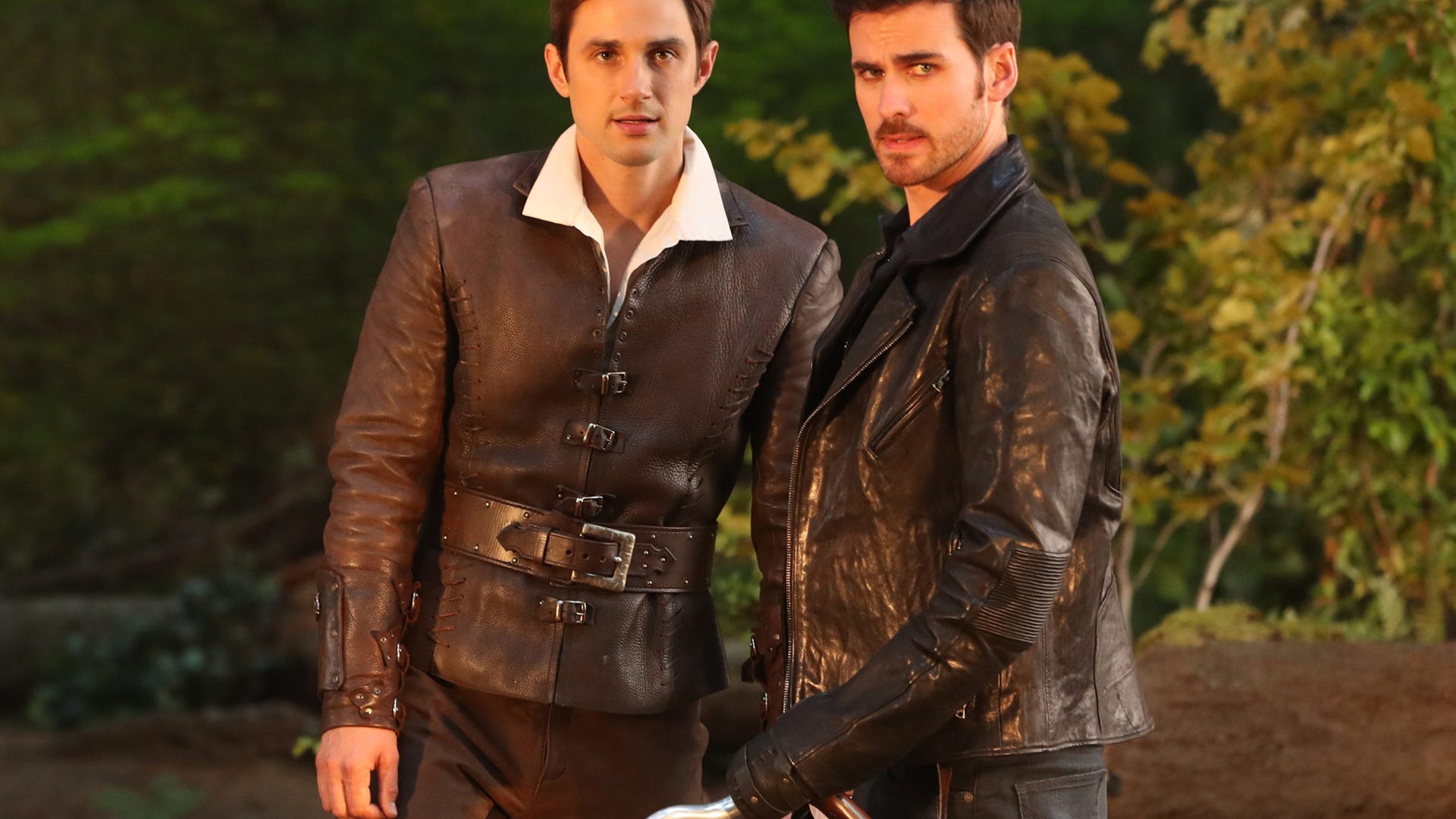 Andrew J. West and Colin O'Donoghue, Once Upon a Time​