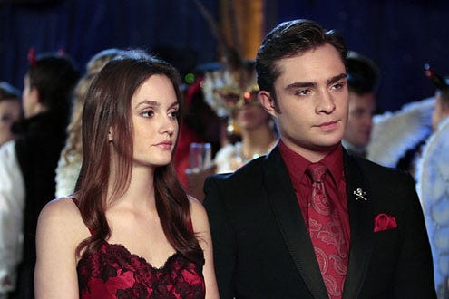 Gossip Girl - Season 4 - "Witches of Bushwick" - Leighton Meester as Blair and Ed Westwick as Chuck