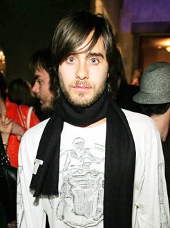 Jared Leto - Flaunt Magazine's 6th Year anniversary party, December 10, 2004