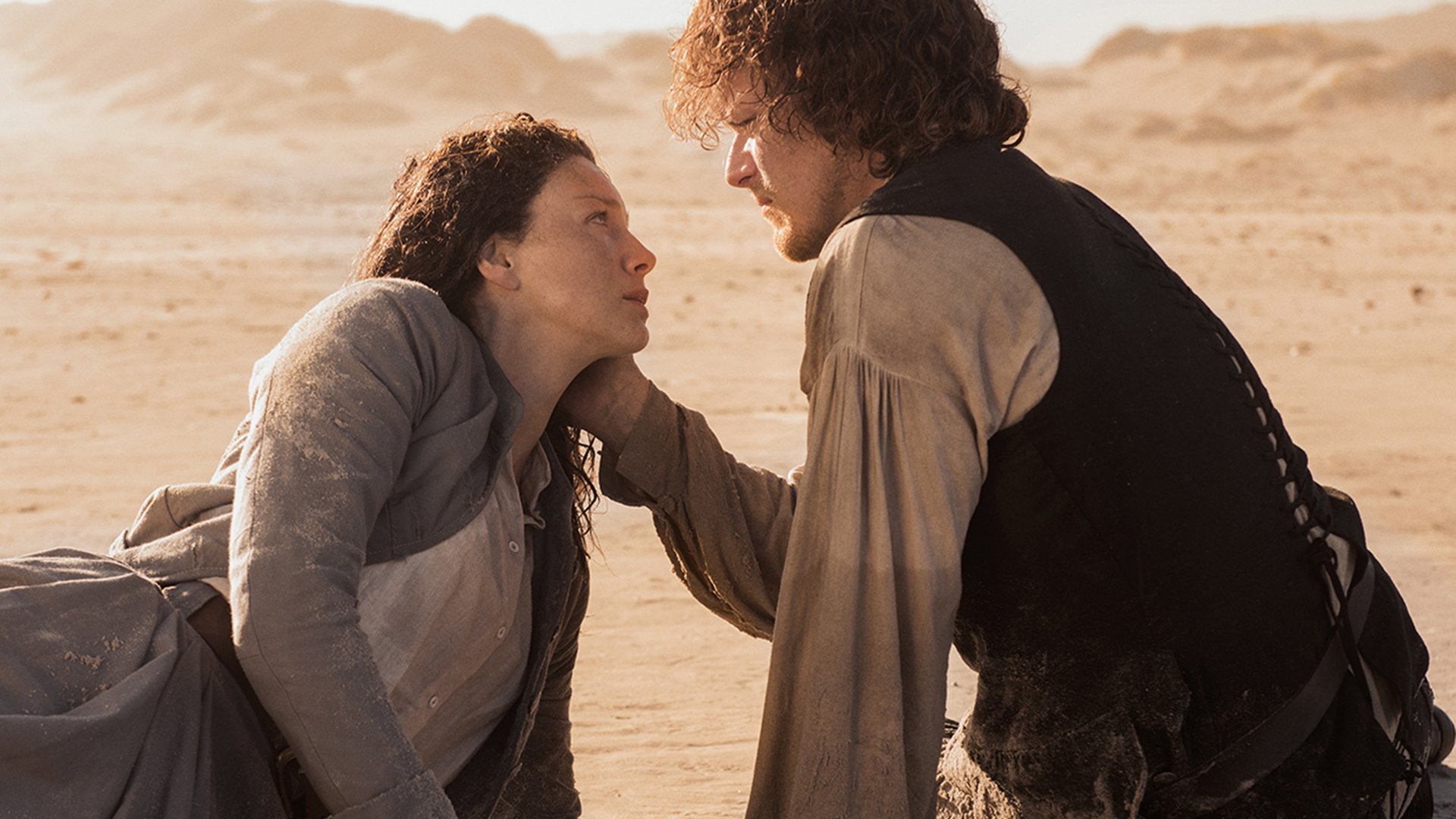 Caitriona Balfe and Sam Heughan, Outlander