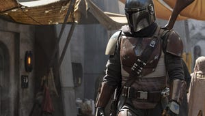 George Lucas Visited the Set of the New Star Wars Series The Mandalorian