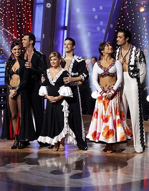 Dancing With The Stars - Season 8 - Melissa Rycroft, Tony Dovolani, Shawn Johnson, Mark Ballas, Cheryl Burke and Gilles Marini