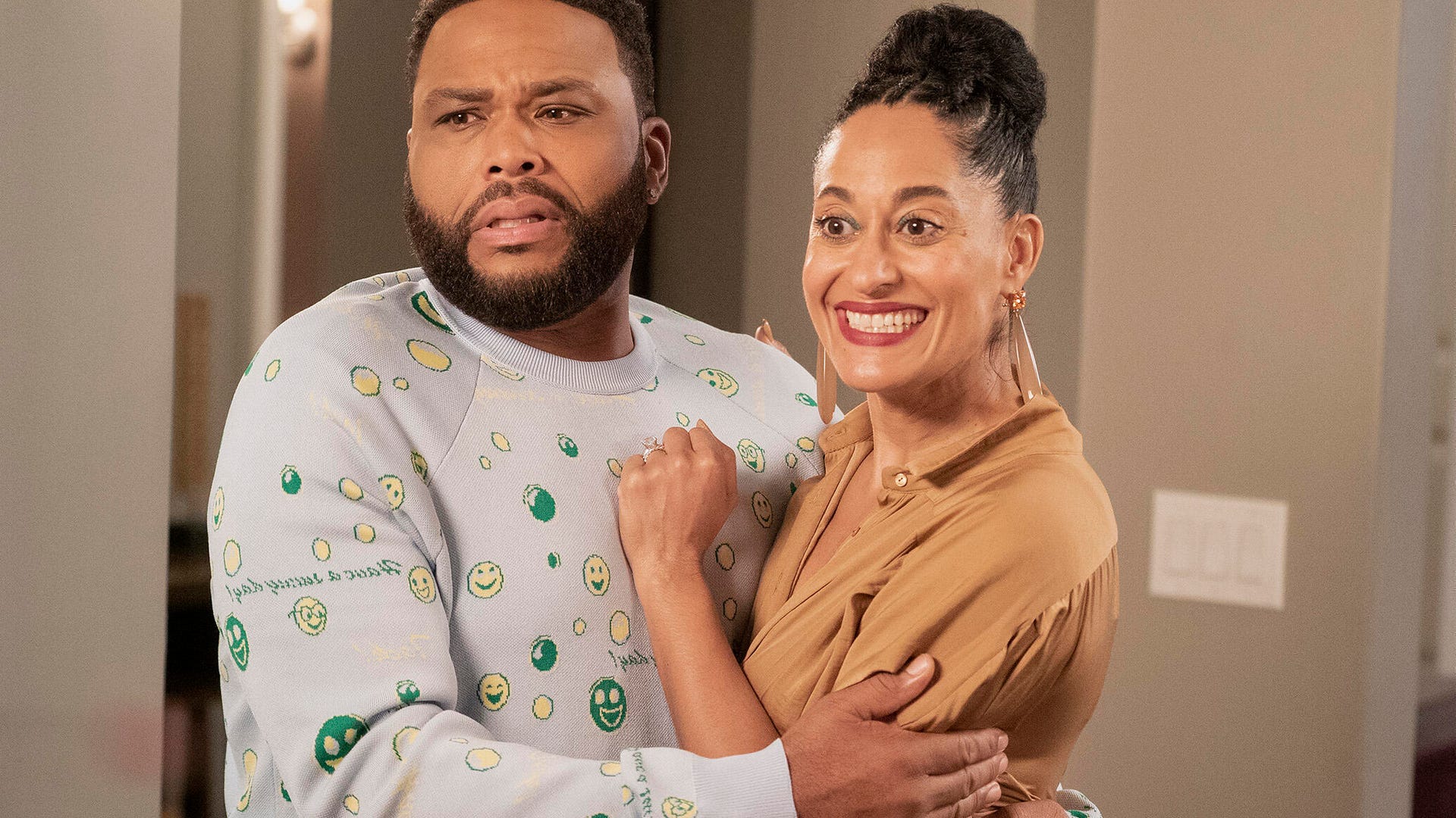 Anthony Anderson and Tracee Ellis Ross, black-ish