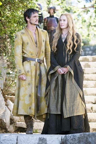 Game of Thrones - Season 4 - "First of His Name" - Pedro Pascal and Lena Headey