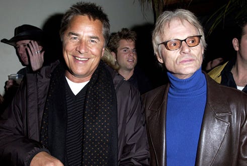 Don Johnson and Michael Des Barres - 2002 Sundance Film Festival