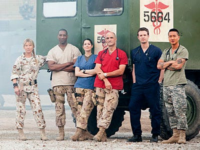 Combat Hospital - Season 1 - Deborah Kara Unger, Arnold Pinnock, Michelle Borth, Elias Koteas, Luke Mably, Terry Chen