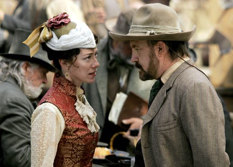 Deadwood - Molly Parker and Jim Beaver