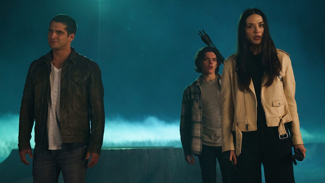 Tyler Posey, Vince Mattis, and Crystal Reed, Teen Wolf: The Movie