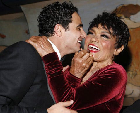 Eartha Kitt and Zac Posen - M.A.C. Cosmetics event at Cafe Carlyle, New York City, September 19, 2007
