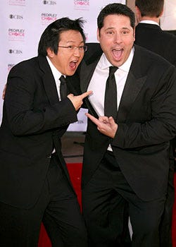 Masi Oka and Greg Grunberg - The 33rd Annual People's Choice Awards, January 9, 2007