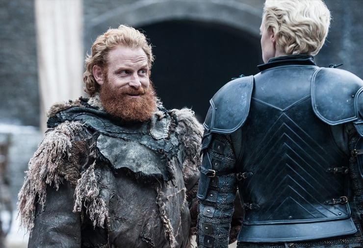 Kristofer Hivju, Gwendoline Christie; Game of Thrones