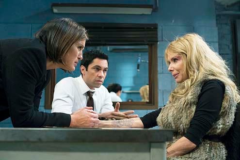 Law & Order: Special Victims Unit - Season 15 - "Wednesday's Child" - Mariska Hargitay, Danny Pino and Rosanna Arquette