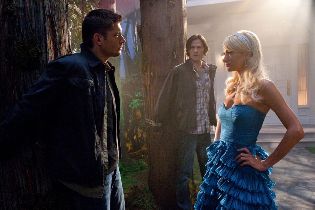 Jensen Ackles, Jared Padalecki and Paris Hilton, Supernatural