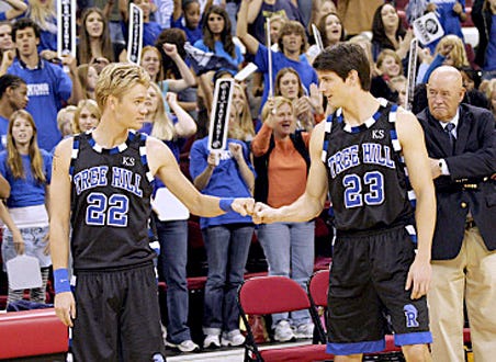 One Tree Hill - Season 4 - "Some You Give Away"- Chad Michael Murray as Lucas, James Lafferty as Nathan