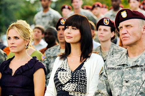 Army Wives - Season 6 - "True Colors" - Sally Pressman, Catherine Bell and Terry Serpico