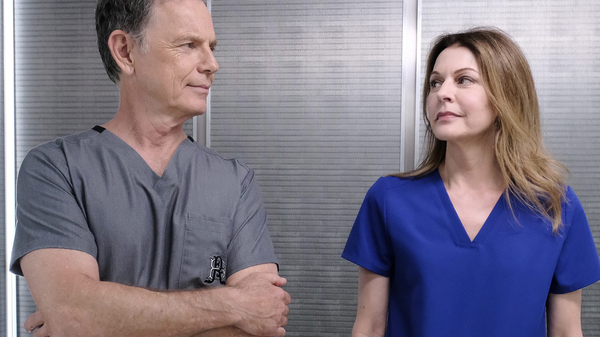 Bruce Greenwood and Jane Leeves, The Resident​