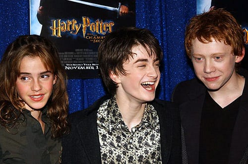 Emma Watson, Daniel Radcliffe and Rupert Grint - "Harry Potter and the Chamber of Secrets" New York Premiere