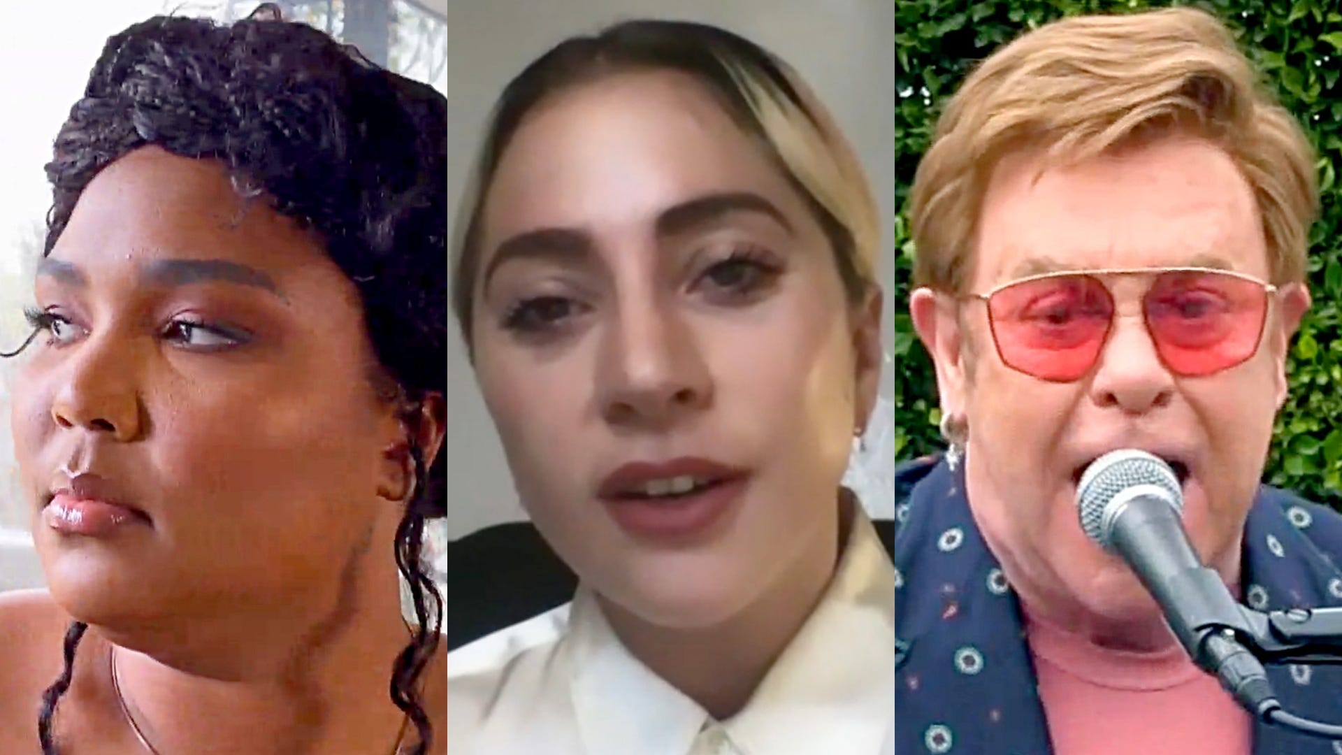 ​Lizzo, Lady Gaga, and Elton John, One World: Together at Home