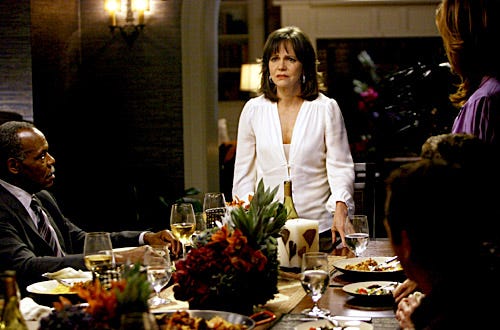 Brothers & Sisters - Season 2, "The Feast of the Epiphany" - Danny Glover as Isaac, Sally Field as Nora