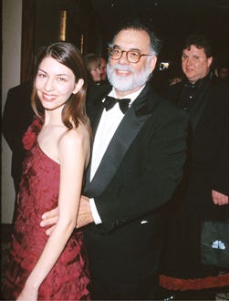 Sofia Coppola and Francis Ford Coppola - Directors Guild Awards, Feb. 2000