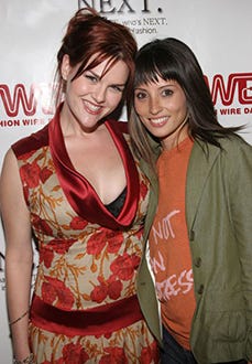 Sara Rue - Fashion Wire Daily's " Next", October 25, 2004