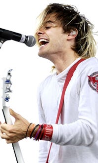 Jared Leto of 30 Seconds to Mars - Big Day Out Festival, September 28, 2002