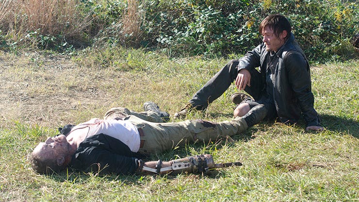 ​Michael Rooker and Norman Reedus, The Walking Dead