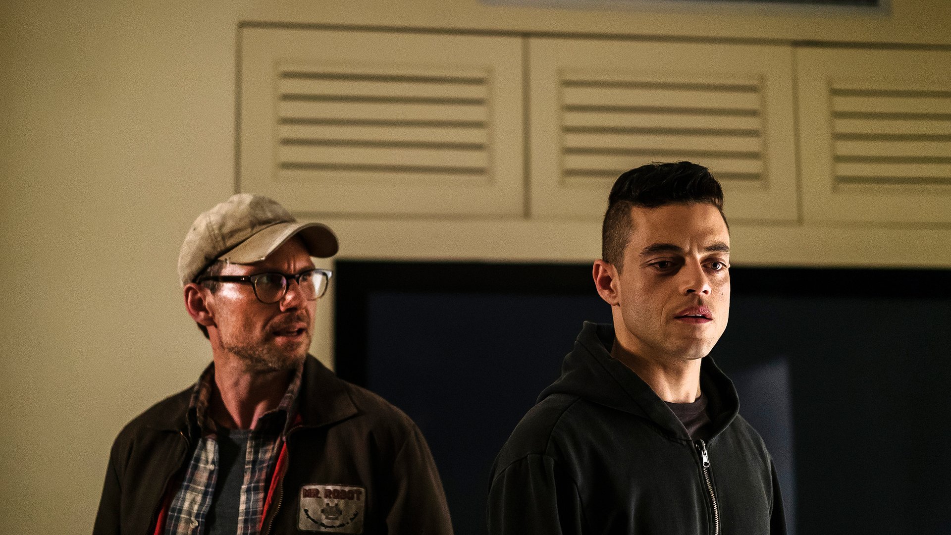 Christian Slater, Rami Malek; Mr. Robot