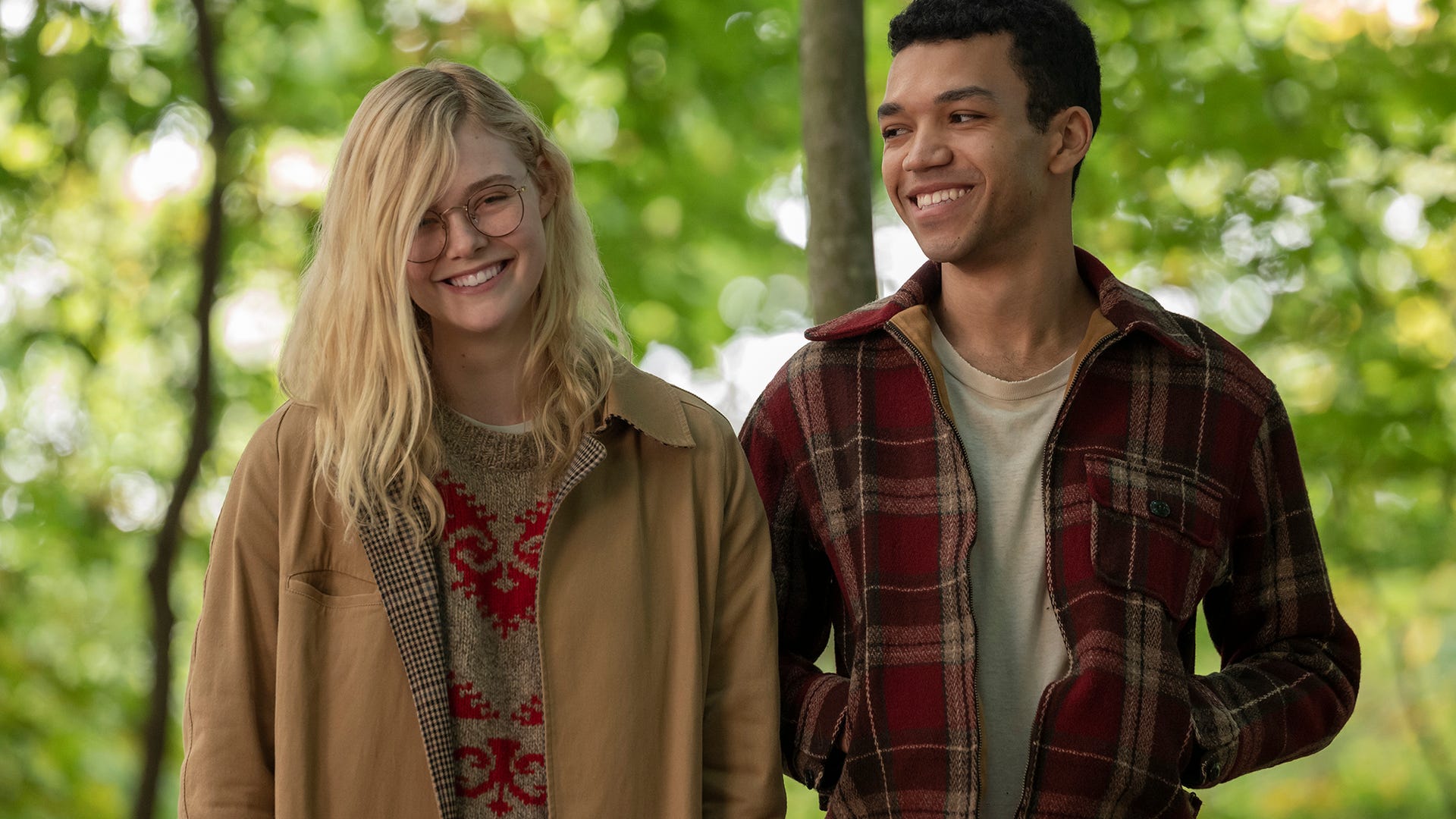 ​Elle Fanning, Justice Smith, All the Bright Places