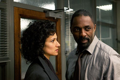 Luther - Season 1 - Indira Varma and Idris Elba
