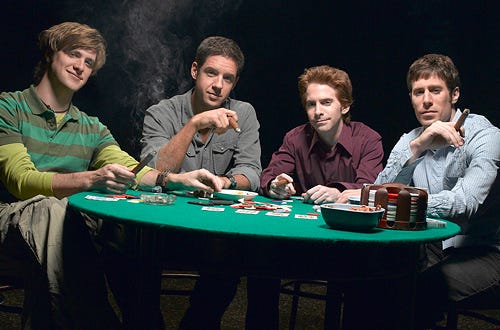 Four Kings - Shane McRae, Todd Grinnell, Seth Green and Josh Cooke