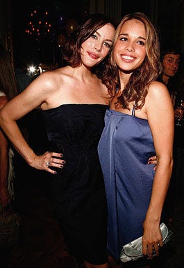 Liv Tyler and her sister Chelsea Tallarico - The Blue Soiree Party hosted by Lanvin Acme in Paris, June 30, 2008