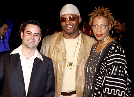 Nelson Ascencio, Aries Spears & Debra Wilson - The 32nd Annual NAACP Image Awards, March 1, 2001