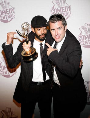 Wyatt Cenac and Jason Jones - Comedy Central's Emmy Awards party, Los Angeles, California, September 21, 2008