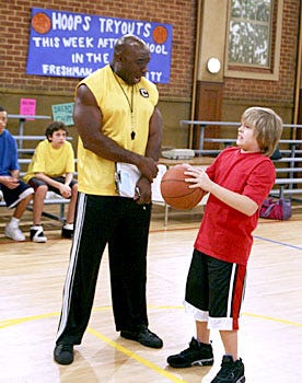 The Suite Life of Zack & Cody - "Benchwarmers" - Michael Clarke Duncan as Coach Little, Dylan Sprouse as Zack Martin